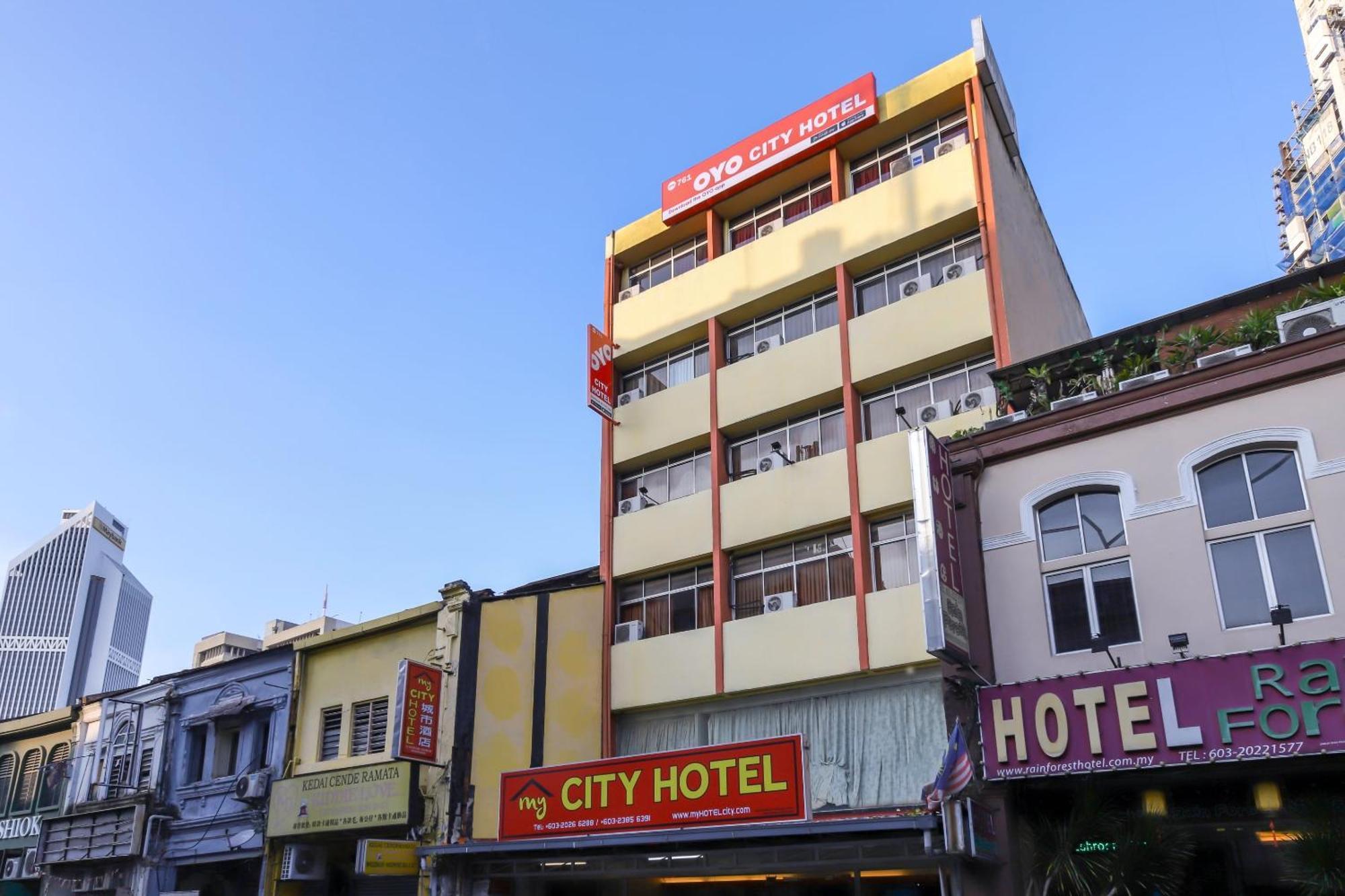 Oyo 761 City Hotel Kuala Lumpur Eksteriør billede